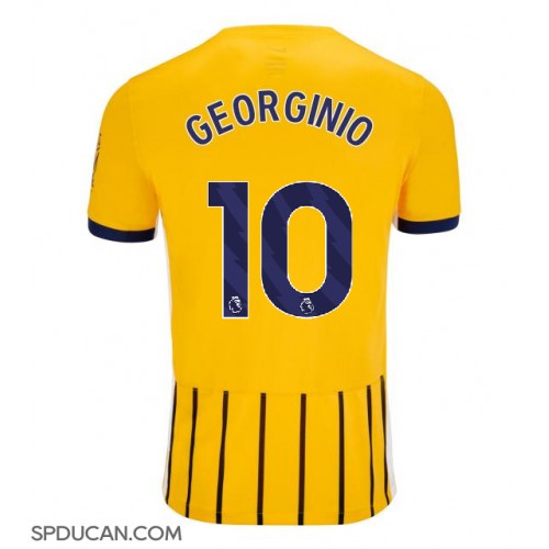 Muški Nogometni Dres Brighton Georginio Rutter #10 Rezervni 2025-26 Kratak Rukav